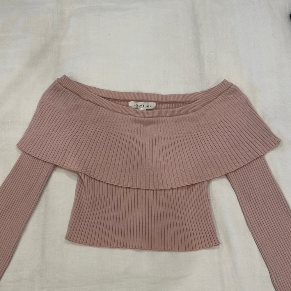 Vintage style crop sweater